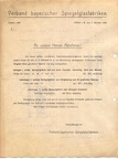 Verband Bayerischer Spiegelglasfabriken  1919.10.07