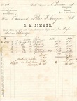 D. M. ZIMMER  1877.01.04
