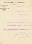GOLDSCHMIDT & JUNGWIRTH  1919.09.26