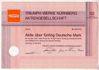 TRIUMPH WERKE NUERNBERG AG von 1978  Nr.206375