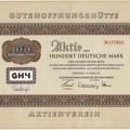 Gutehoffnungshuette   100 DM von 1975  Nr.177630