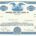 REMEMBER WHEN SWEET SHOPPE, INC. von 1972 Nr.N 1831