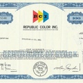 REPUBLIC COLOR INC. von 1972 Nr. N5148