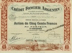 CRÉDIT FONCIER ARGENTIN von 1920  Nr.014,065