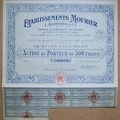 ETABLISSEMENTS MOURIER Nr. 0012479448049