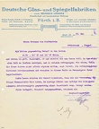 Deutsche Glas- und Spiegelfabriken  1917.05.10