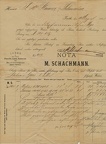 M. SCHACHMANN 1891.08.14