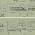 Bayerische Spiegel- und Spiegelfabriken AG. Zahlkarte  1921.01.03